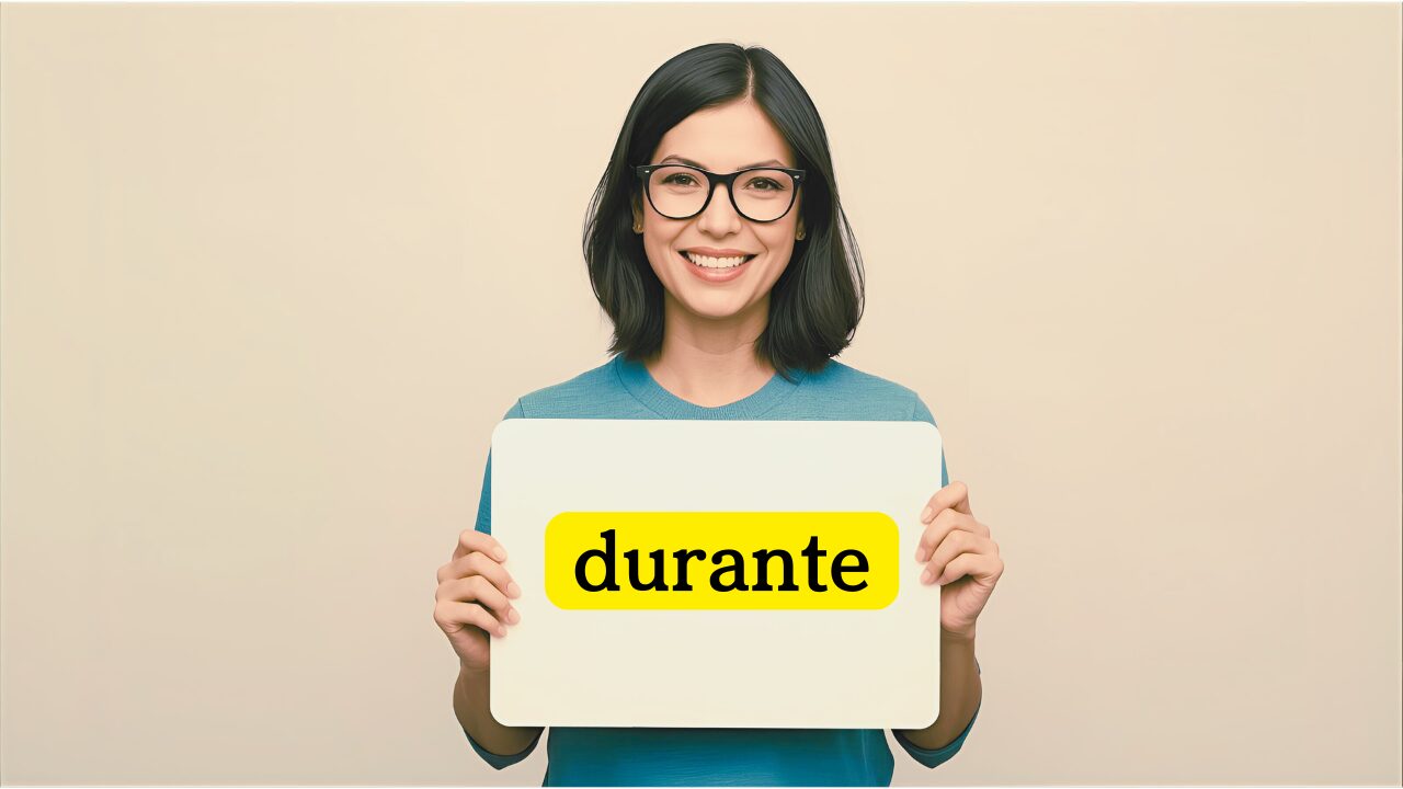 スペイン語　duranteの画像